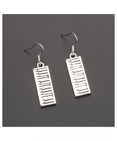 Piano Keyboard Pendant Keychain Piano Zipper Pull Music Jewelry Gift for Pianist/Piano Teacher/Music Lovers Earrings $9.12 Pe...