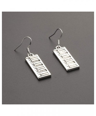 Piano Keyboard Pendant Keychain Piano Zipper Pull Music Jewelry Gift for Pianist/Piano Teacher/Music Lovers Earrings $9.12 Pe...