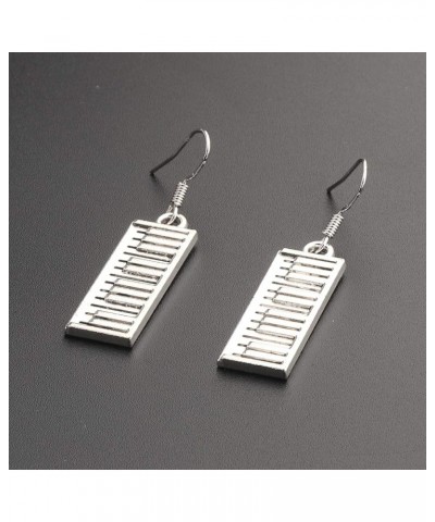 Piano Keyboard Pendant Keychain Piano Zipper Pull Music Jewelry Gift for Pianist/Piano Teacher/Music Lovers Earrings $9.12 Pe...