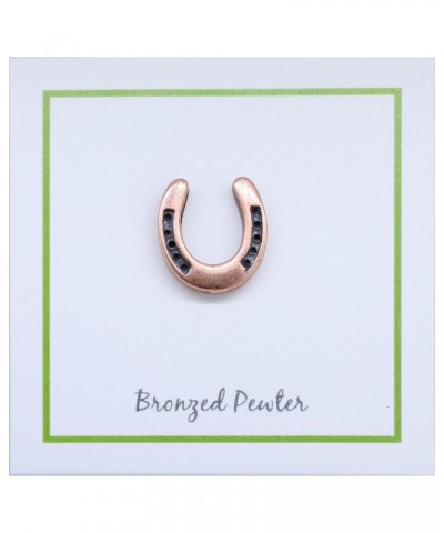 Horseshoe Copper Lapel Pin $11.50 Brooches & Pins