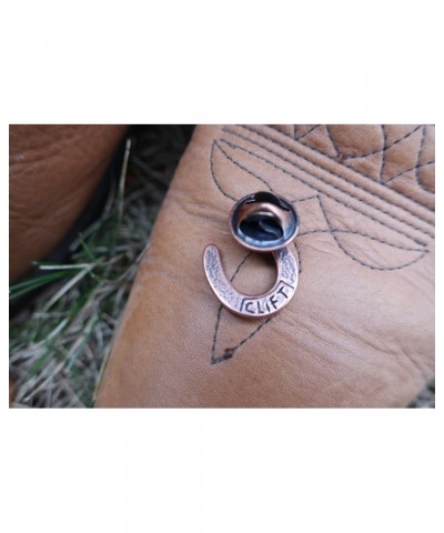 Horseshoe Copper Lapel Pin $11.50 Brooches & Pins