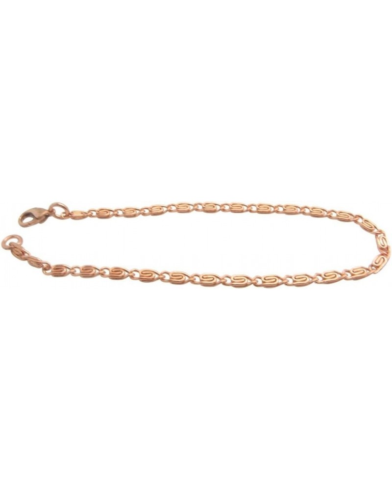 Solid Copper Bracelet CB620G - 1/8 of an inch wide - Available in 6/12 to 9 inch lengths 7 1/2 inches $16.98 Bracelets