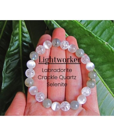 Reiki Infused Lightworkers Bracelet, Energy Bracelet, Reiki Gift, Reiki bracelets, Reiki jewelry, Gemstone bracelets, Crystal...