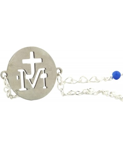 Medal of the Immaculate Conception Cut-Out Bracelet, Catholic Virgin Mary Jewelry Accessory, Religious Daily Reminder of Fait...