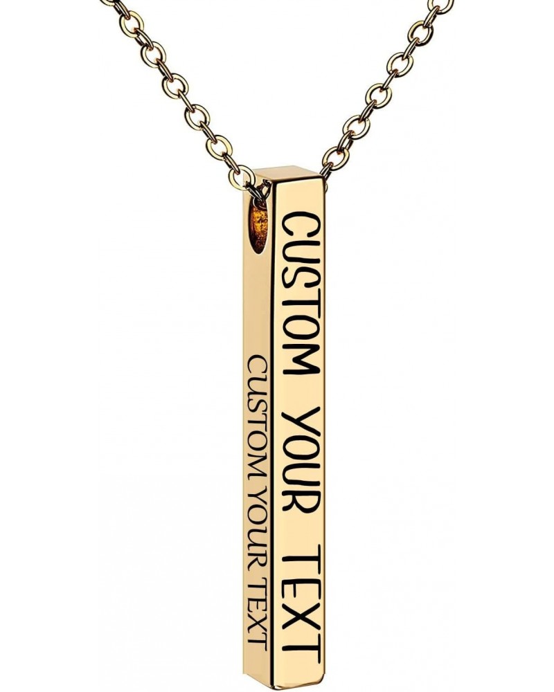 Customized necklaces for Women Best Friend Encouragement Custom Gifts Gold Necklace Pendant Jewelry Gift for Women Men $13.97...