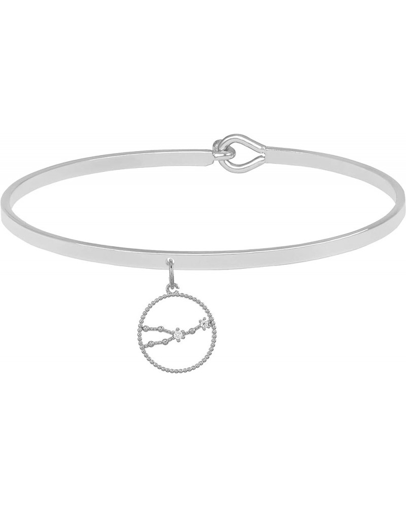 Womens Horoscope Zodiac Constellation Cuff Bracelet Cancer Silver $8.63 Bracelets