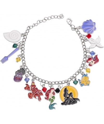 Movies Charm Bracelet - Bracelets Merchandise Jewelry Gifts for Women Mermaid Bracelet $9.03 Bracelets