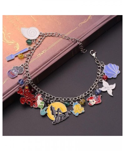 Movies Charm Bracelet - Bracelets Merchandise Jewelry Gifts for Women Mermaid Bracelet $9.03 Bracelets