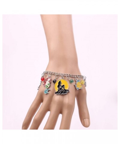 Movies Charm Bracelet - Bracelets Merchandise Jewelry Gifts for Women Mermaid Bracelet $9.03 Bracelets