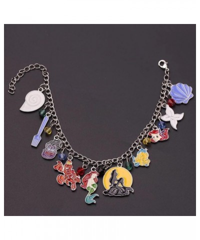 Movies Charm Bracelet - Bracelets Merchandise Jewelry Gifts for Women Mermaid Bracelet $9.03 Bracelets