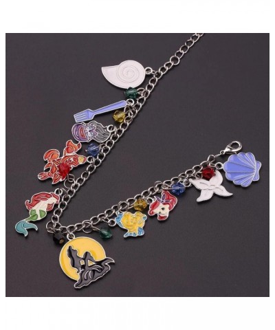 Movies Charm Bracelet - Bracelets Merchandise Jewelry Gifts for Women Mermaid Bracelet $9.03 Bracelets