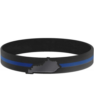 Thin Blue Line State Bracelets 9.0 Inches Kentucky $8.05 Bracelets